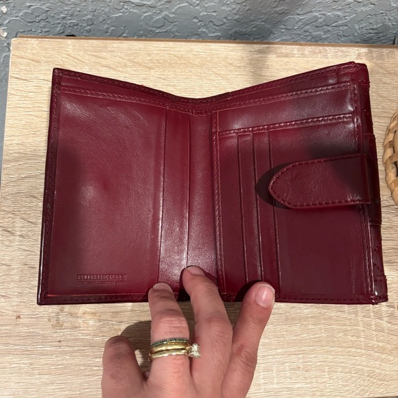 Burberry Quilted Leather Wallet - Red - Picture 4 of 4